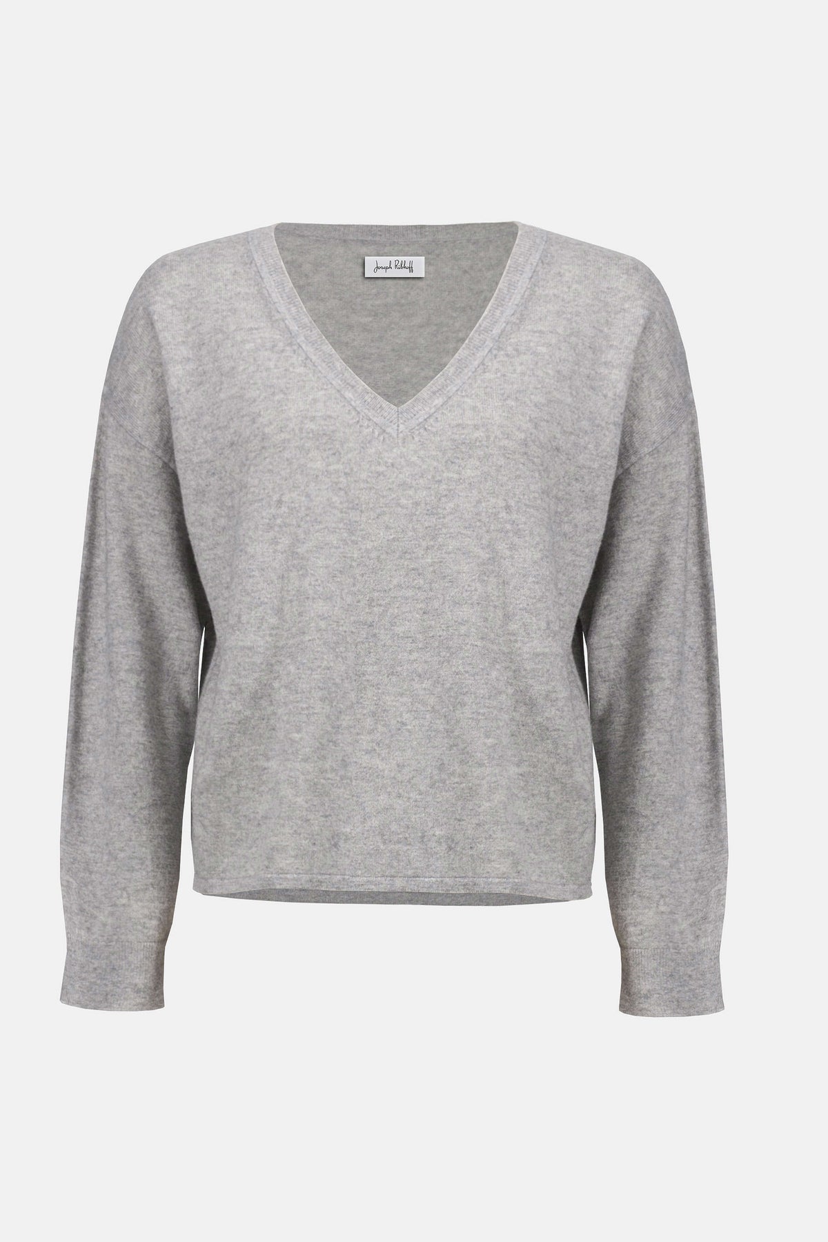 Joseph Ribkoff Wool Blend V-Neck Boxy Sweater