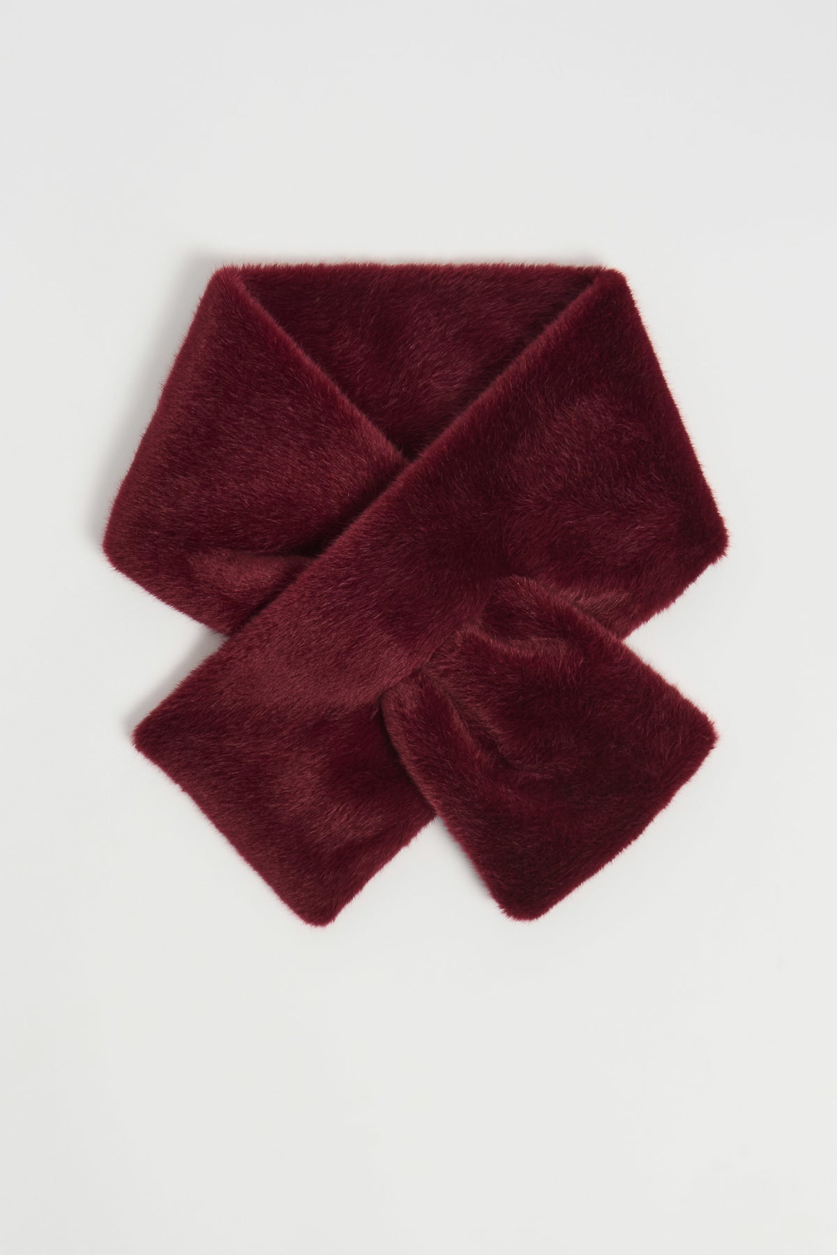 Joseph Ribkoff Faux Fur Pull-Through Scarf