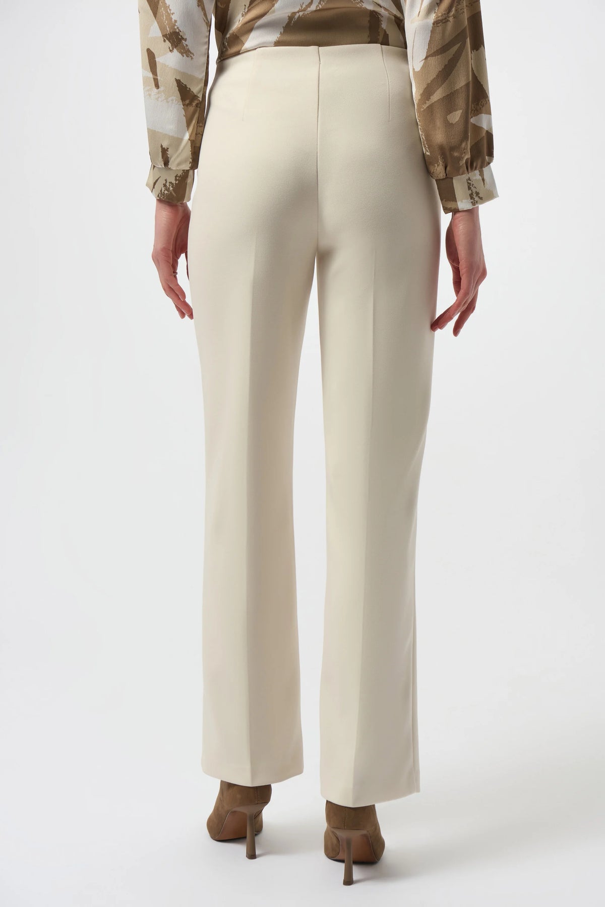 Joseph Ribkoff Birch Scuba Crepe Straight Pull-On Pants