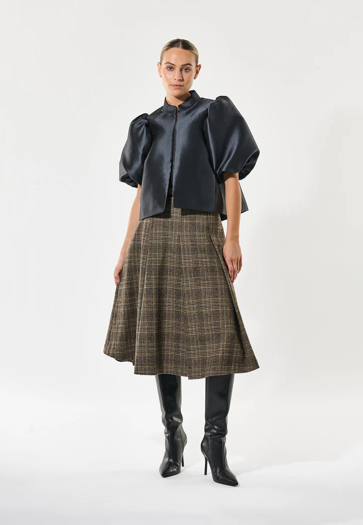 Dea Kudibal Olivia Taffeta Twill Black Jacket