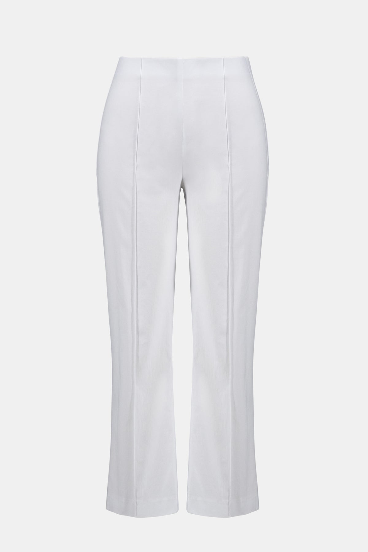 Joseph Ribkoff White Millennium Flare Pull-On Pants