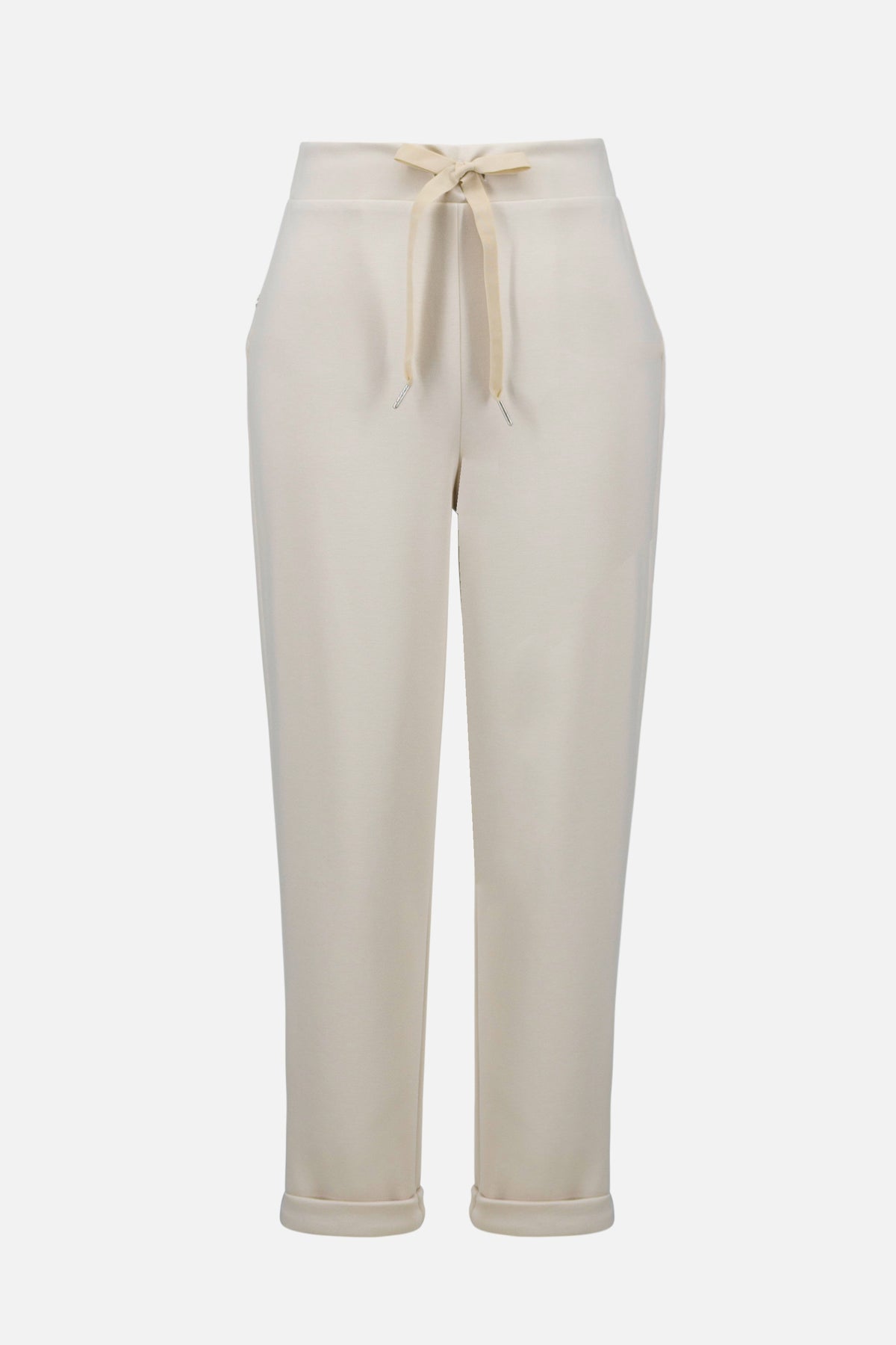 Joseph Ribkoff moonstone Scuba Jersey Pull-On Jogger Pants With Drawstring Waist