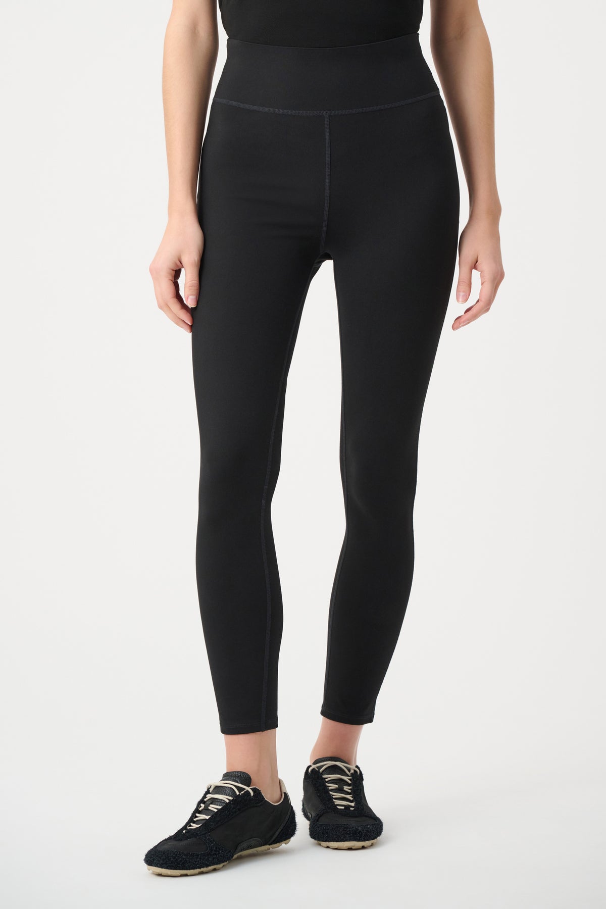 Joseph Ribkoff Black Nylon Spandex Compression Leggings