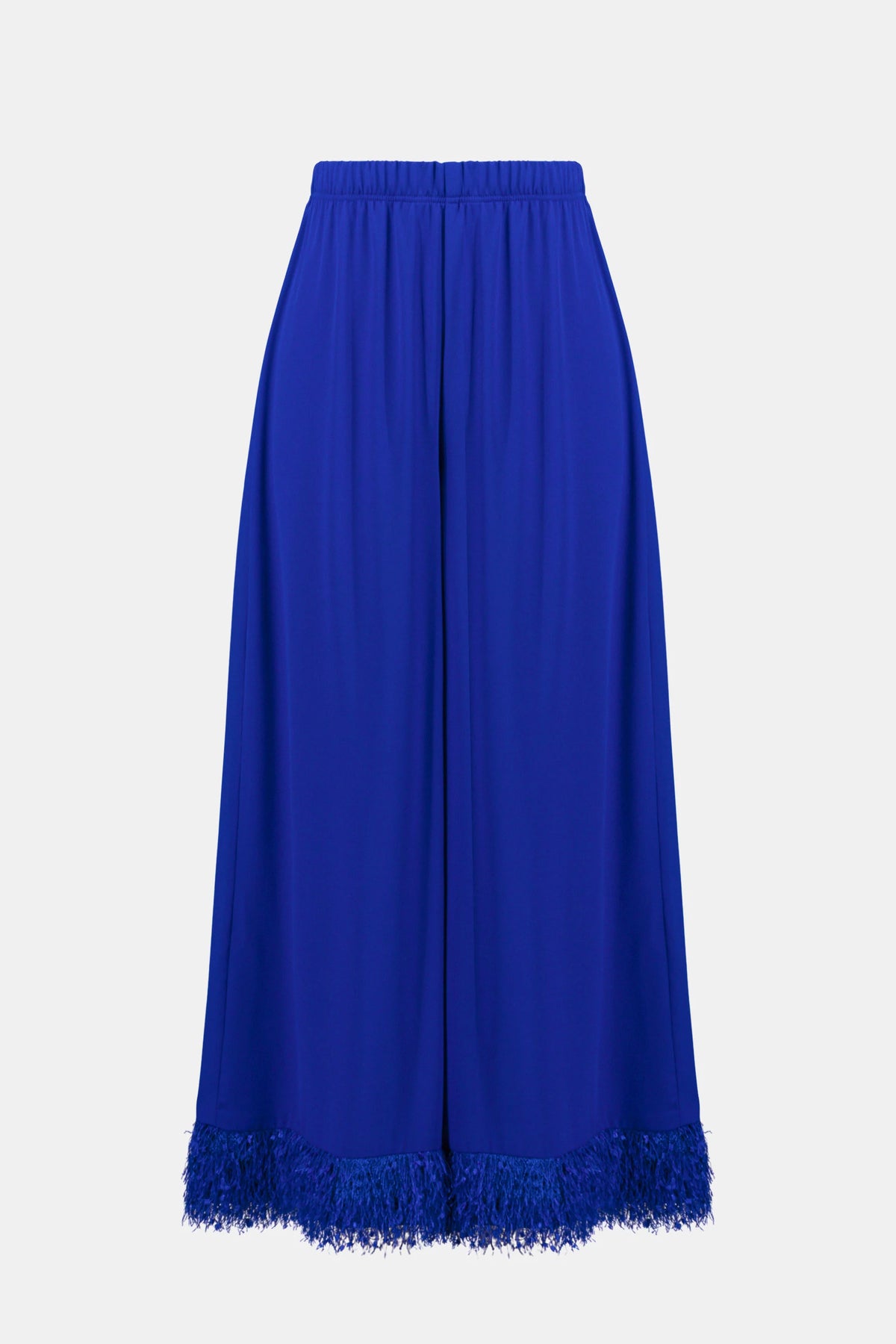 Joseph Ribkoff Royal Sapphire Signature Georgette Wide Leg Culotte With Novelty Hem