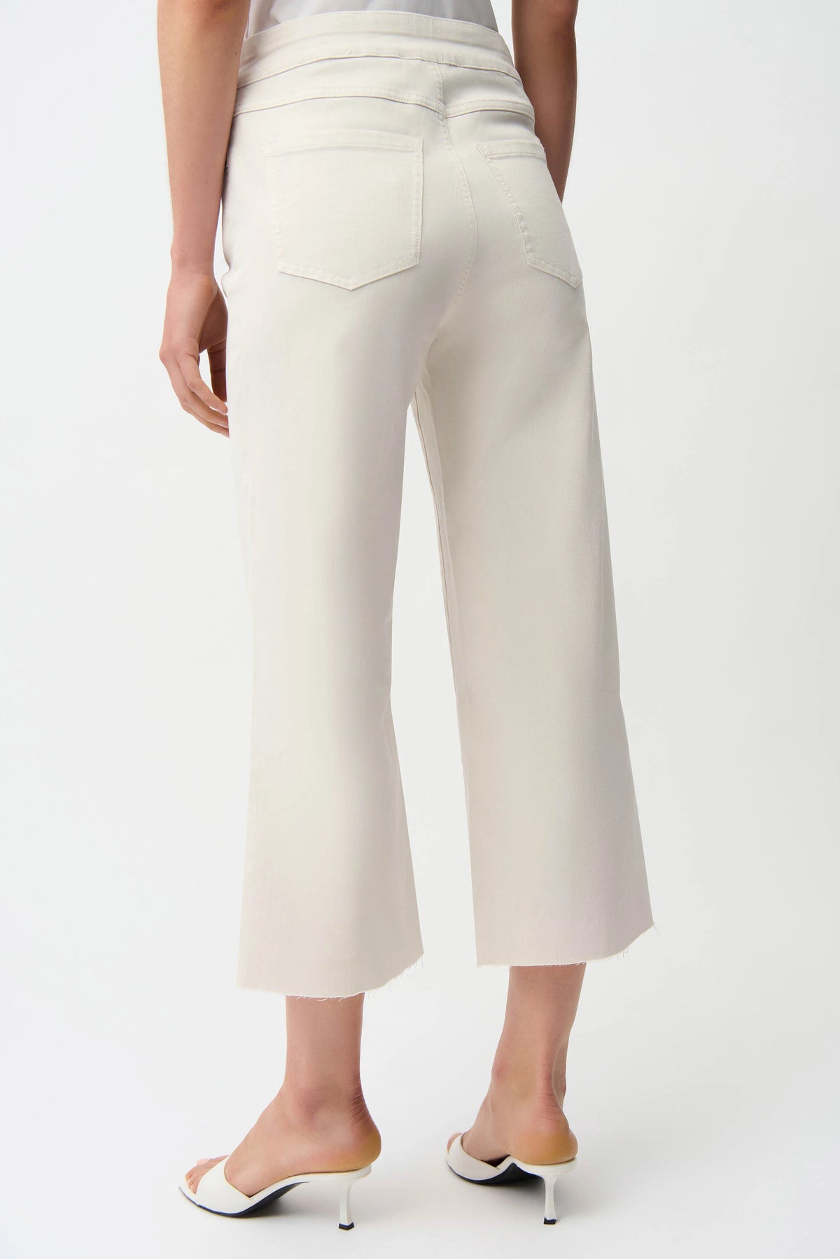 Joseph Ribkoff Birch Culotte Jeans With Rhinestones