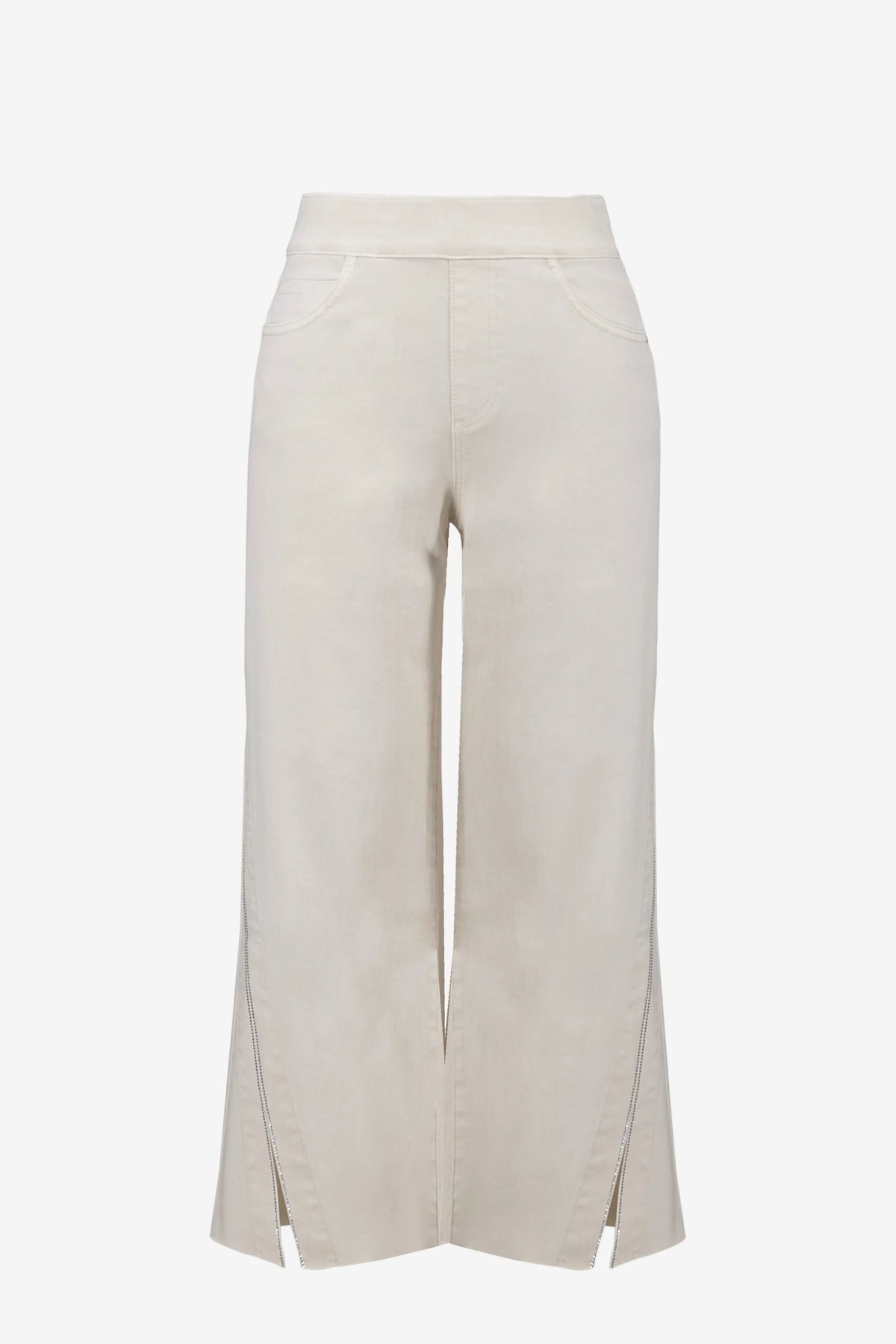 Joseph Ribkoff Birch Culotte Jeans With Rhinestones