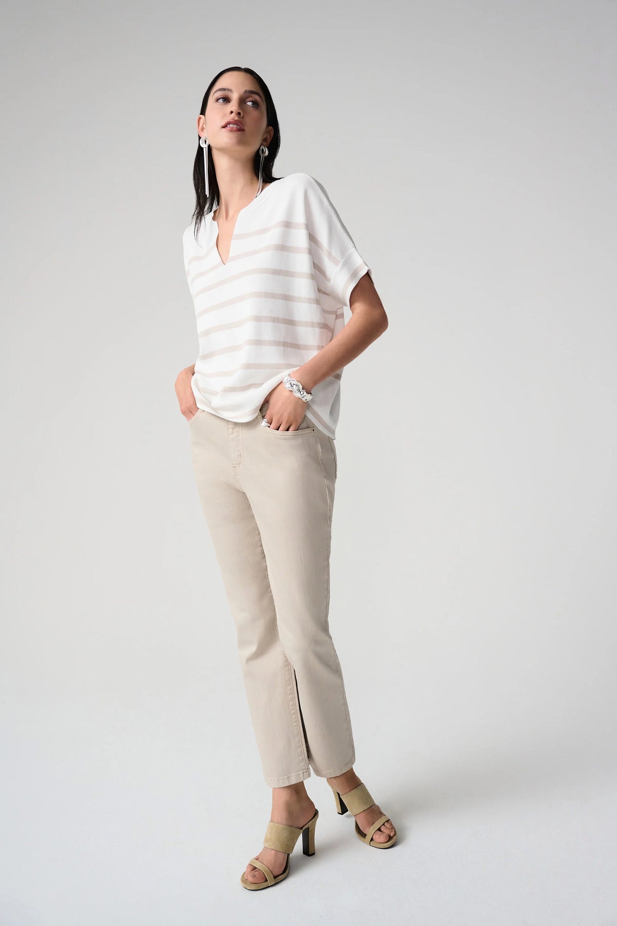 Joseph Ribkoff Moonstone Margot | Classic Straight Leg Stretch Jeans