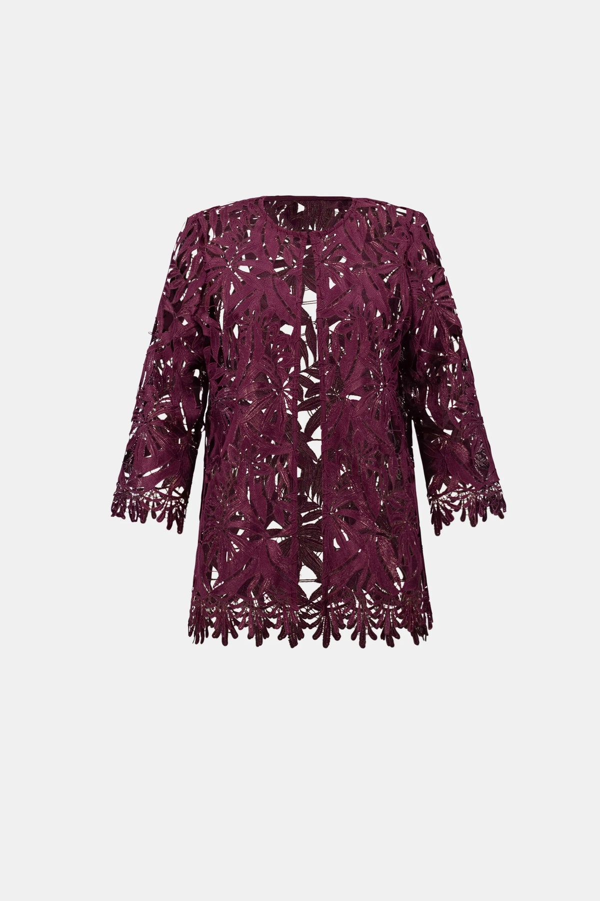 Joseph Ribkoff Elderberry Lace Straight Cover Up
