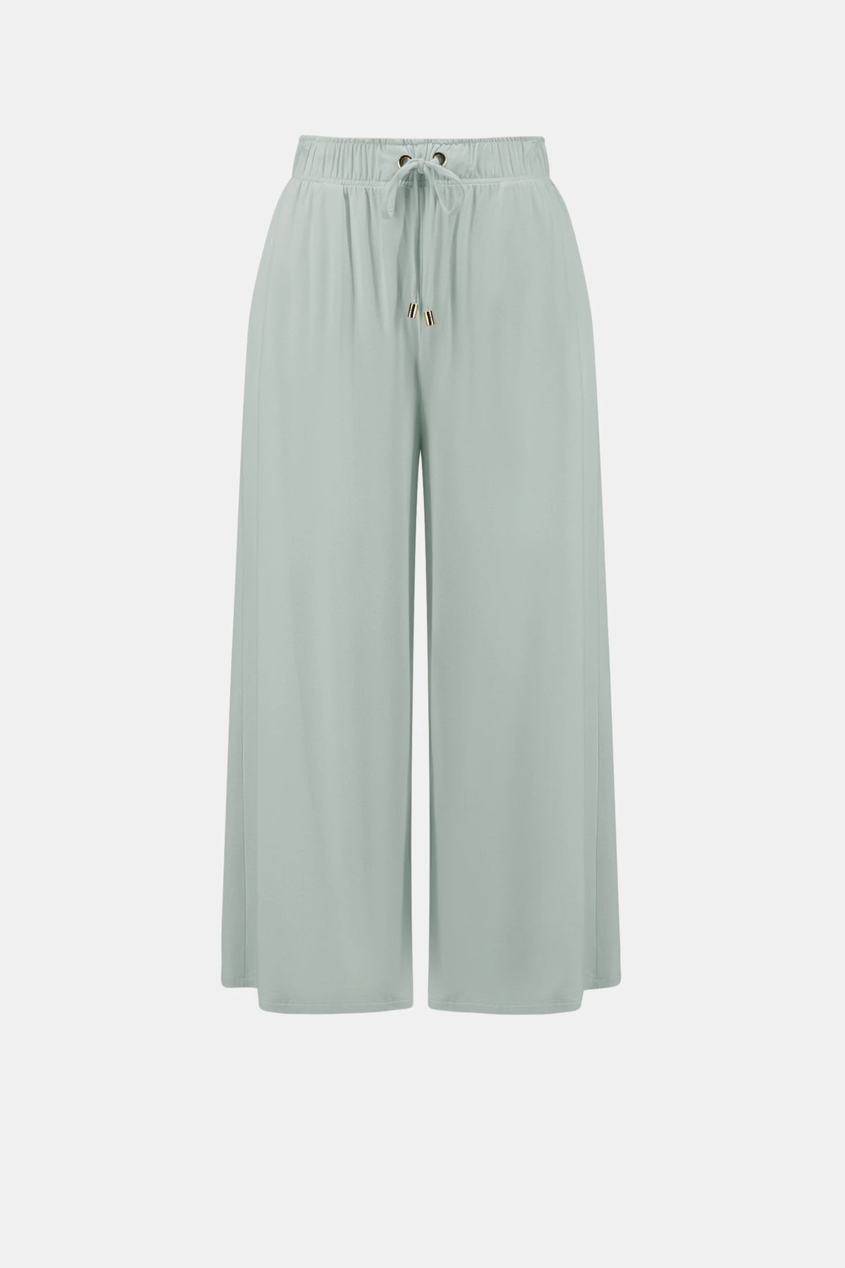 Joseph Ribkoff Pistachio Jersey Pull-On Culotte Pant With Tie Waist