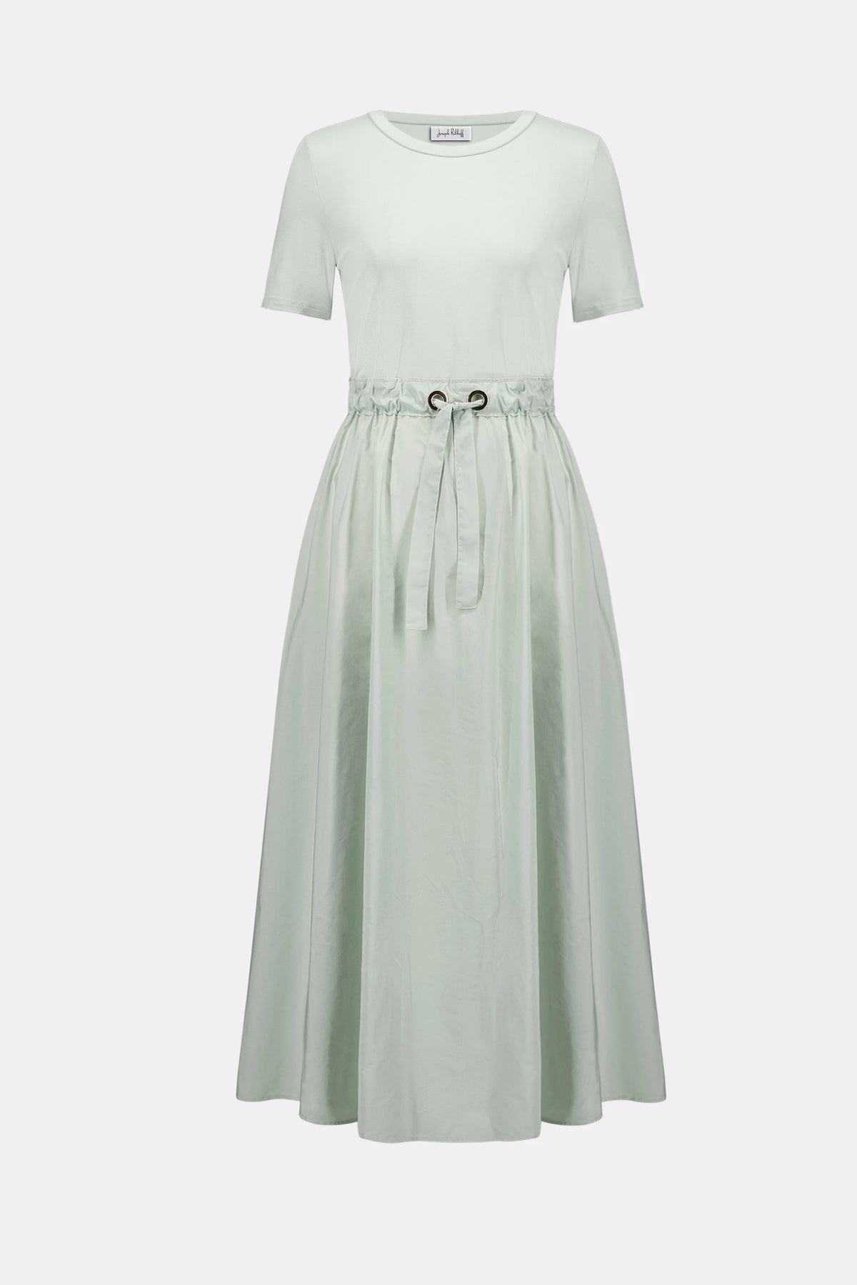 Joseph Ribkoff Pistachio Jersey And Memory Fit &amp; Flare Dress With Waist Detail