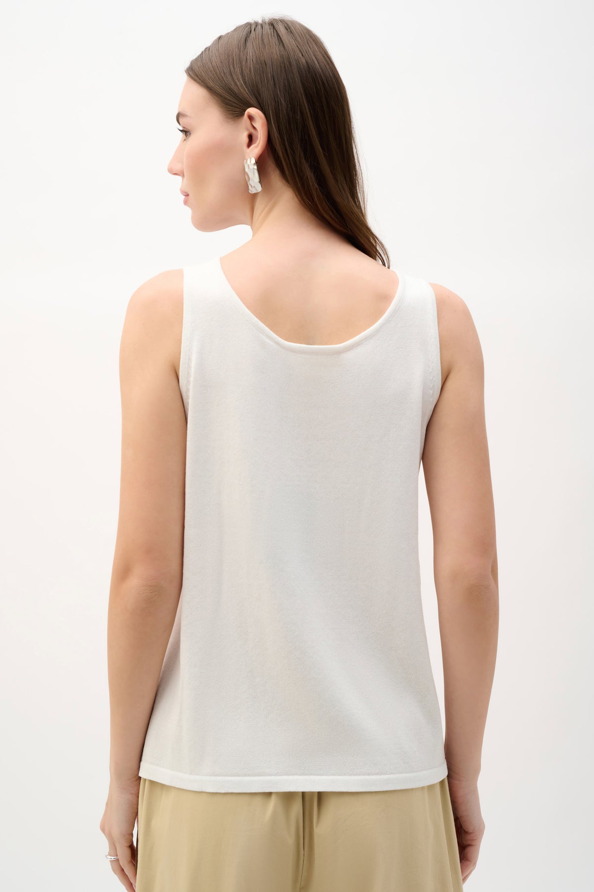 Joseph Ribkoff Vanilla Embellished Knit Camisole