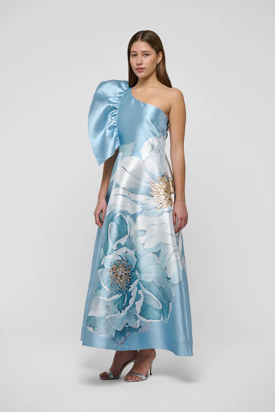 Dea Kudibal Flornette-Rosea Plena Skyway One Shoulder Dress