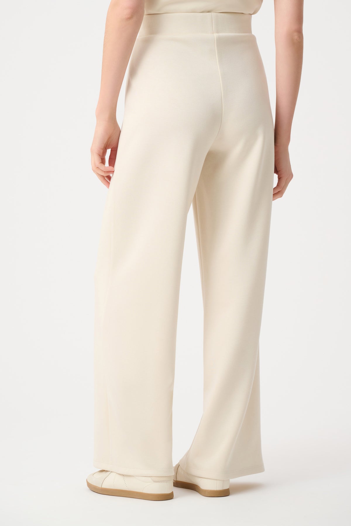 Joseph Ribkoff Birch Scuba Jersey Wide Leg Pull-On Pants