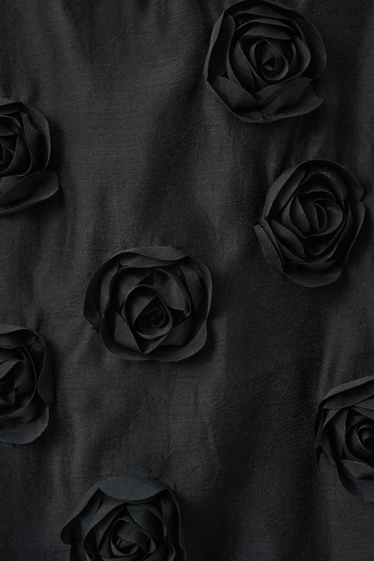 Joseph Ribkoff Black Textured Floral Trapeze Dress