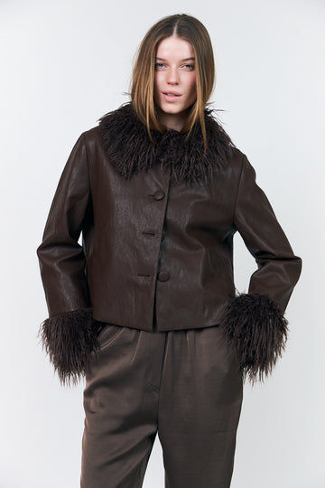Lollys Laundry Brown Tracy Jacket