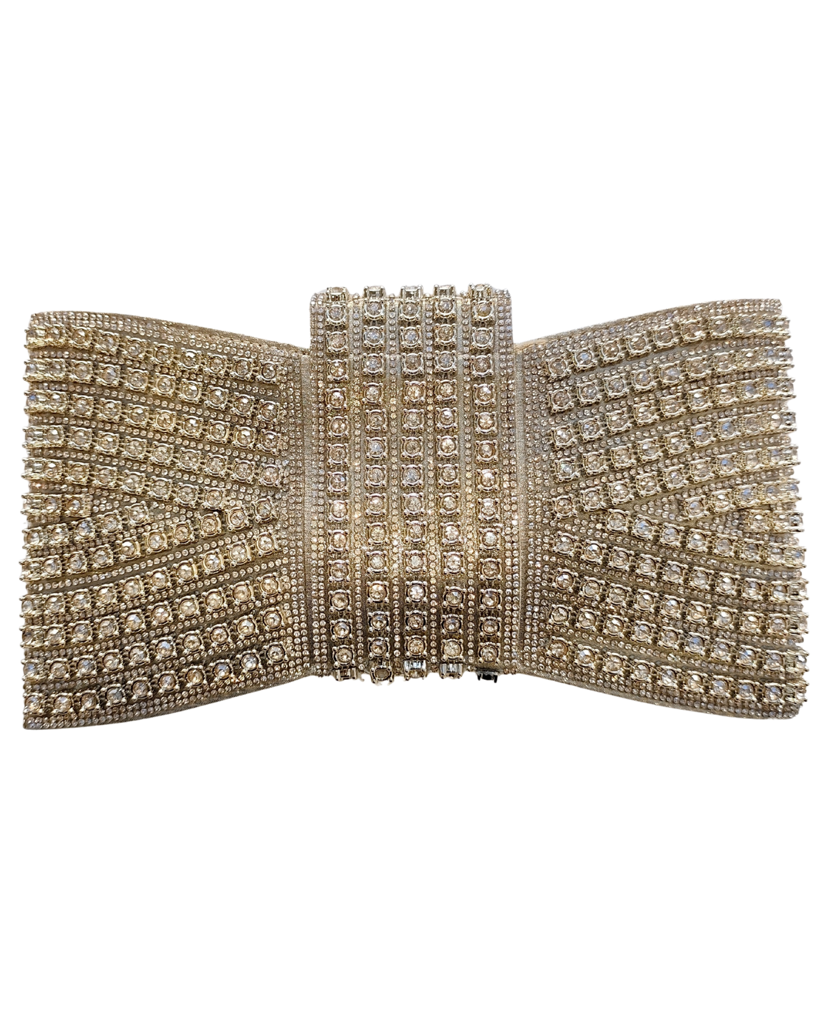 Dekers Shimo Shimo Bow Clutch - Gold