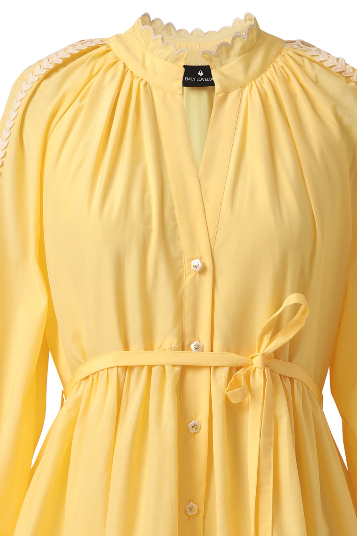 Emily Lovelock Lucy Lemon Drop Dress
