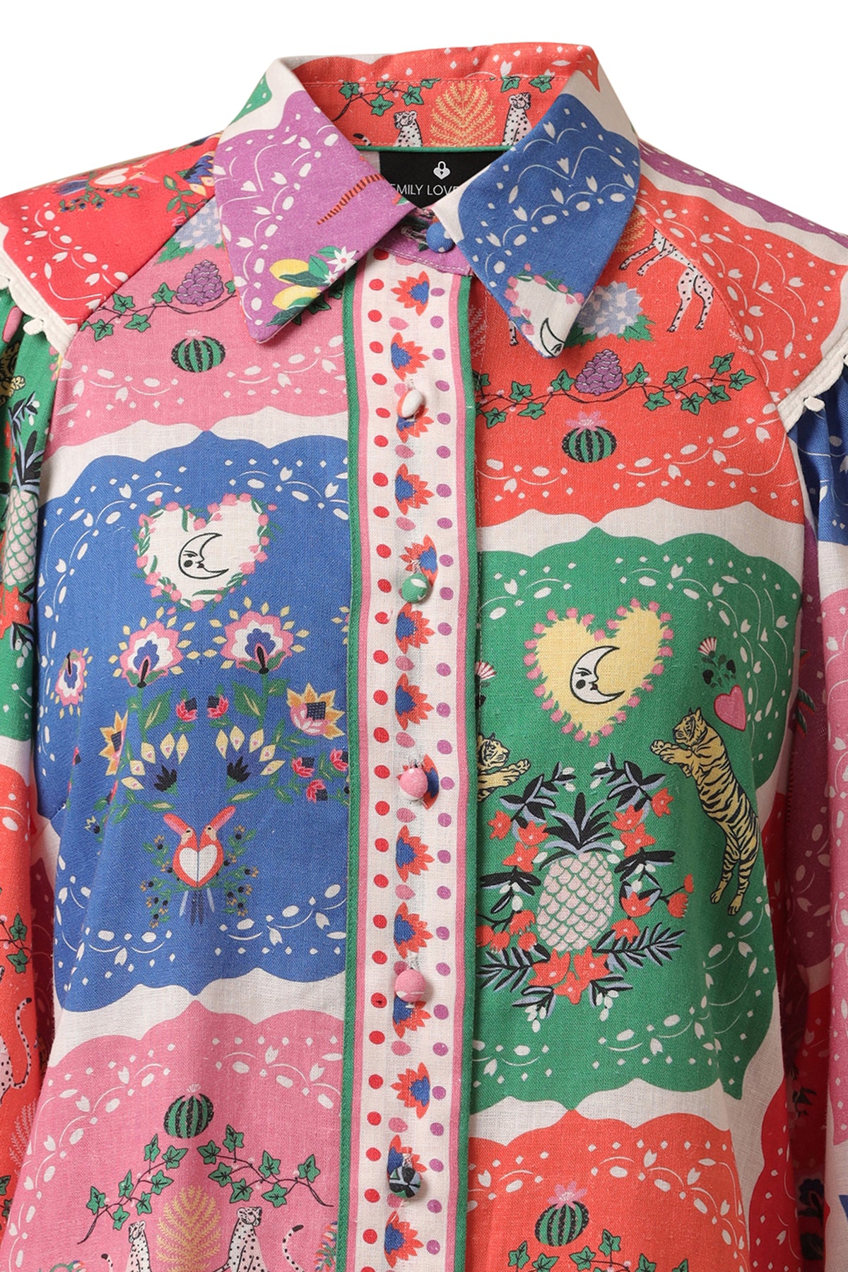 Emily Lovelock Linen Viscose Edie Shirt