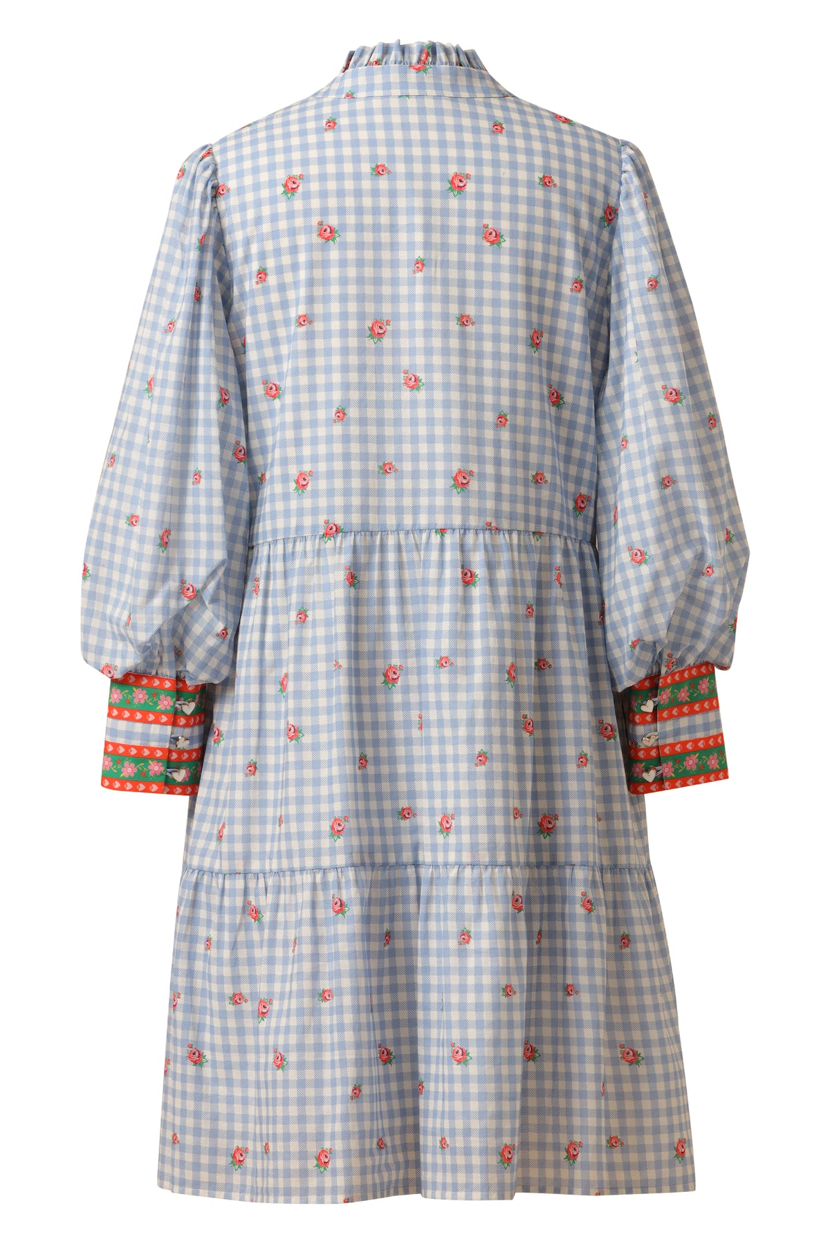 Emily Lovelock Chambray Blue Jenny Print Max Dress