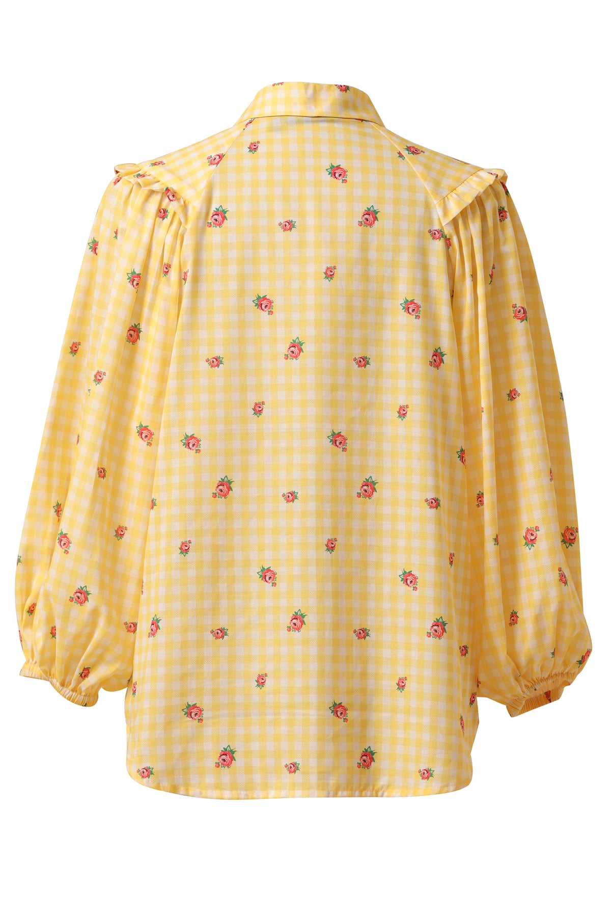 Emily Lovelock Lemon Drop Edie Print Blouse