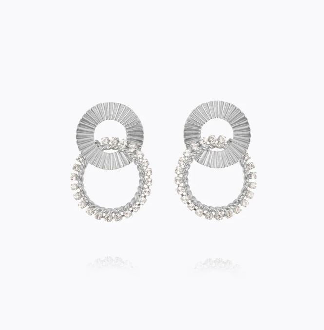 Caroline Svedbom Gianna Earrings Rhodium