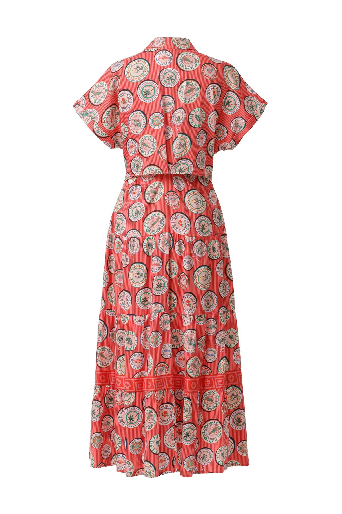 Emily Lovelock Flame Scarlett Red Giana Dress