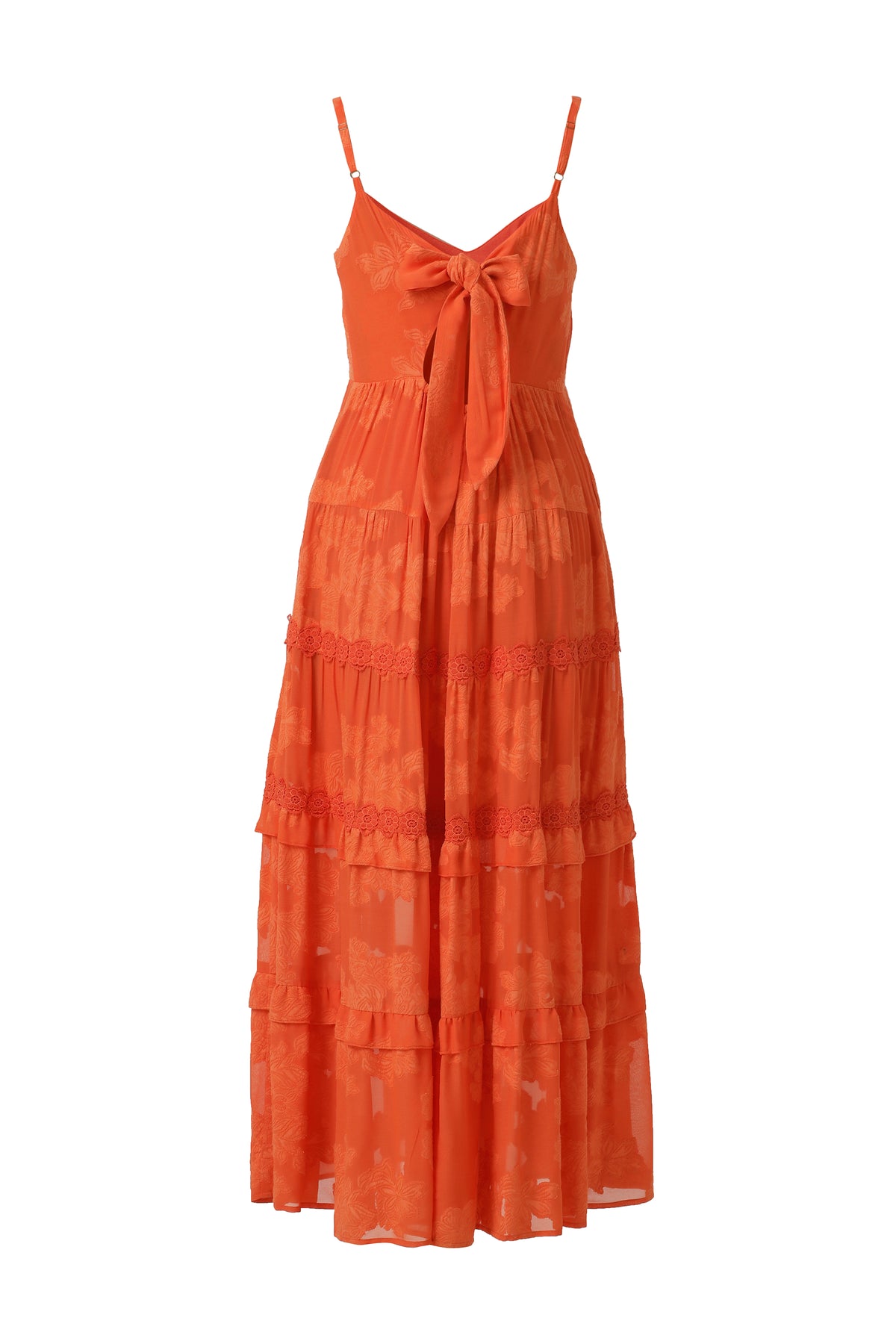 Emily Lovelock Tigerlilly Orange Shelby Dress