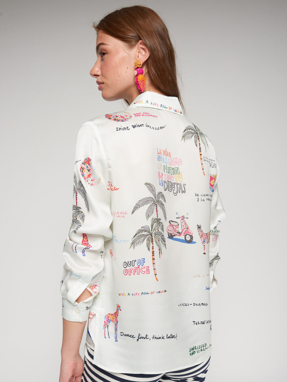Vilagallo Printed Blouse