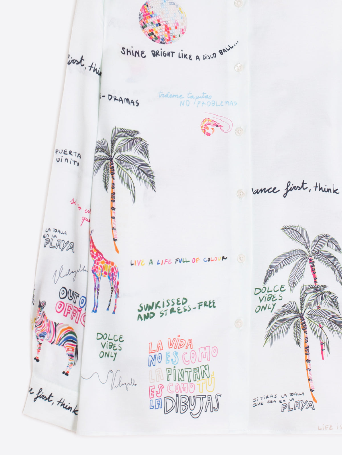 Vilagallo Printed Blouse