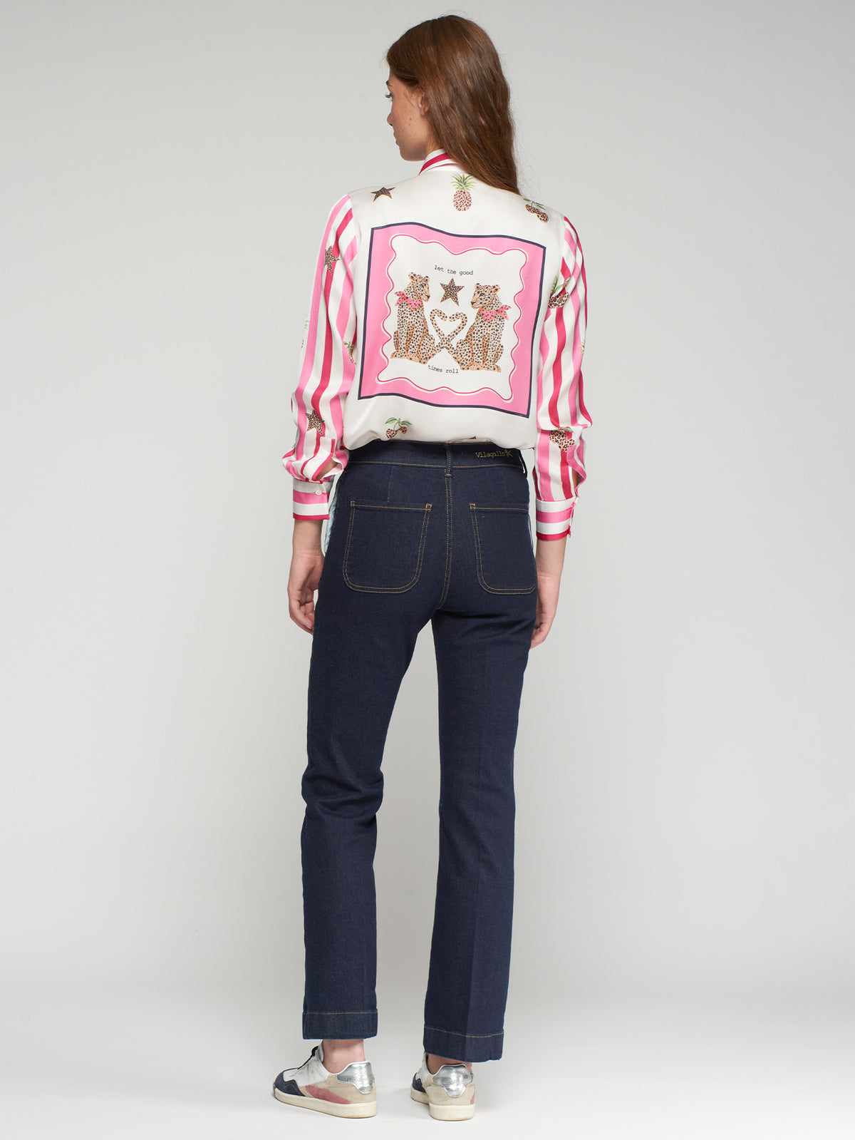 Vilagallo Tailored Navy Jeans