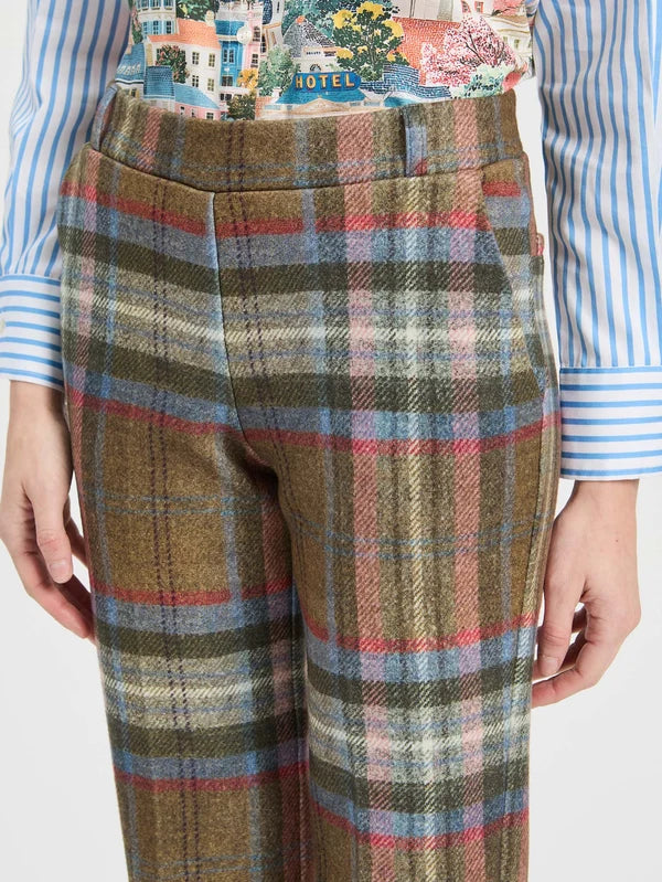 Vilagallo Martina Checked Trousers