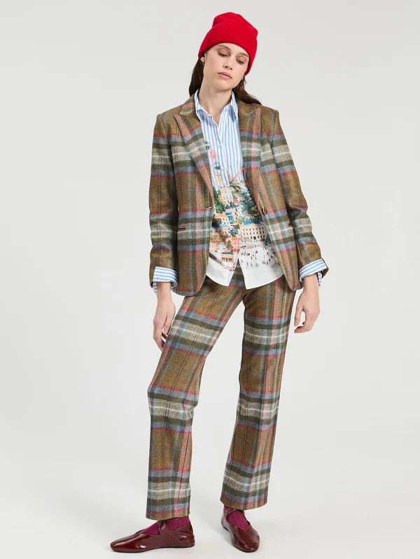 Vilagallo Martina Checked Trousers