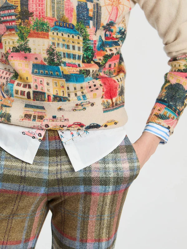 Vilagallo Beige City Sweater