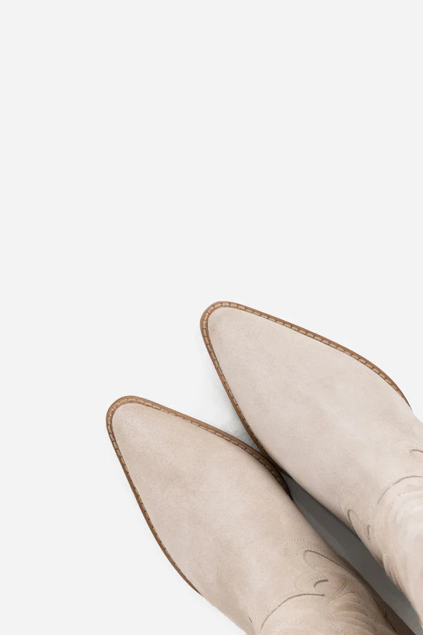 Bronx Jukeson Brushed Suede Western Sand Boot