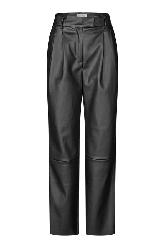 Dea Kudibal Roxanne Black Vegan Leather Trousers