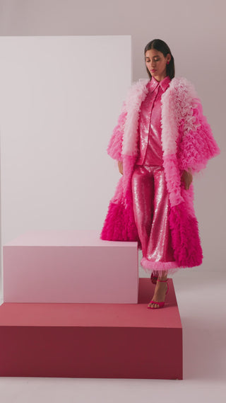 Celia B Pink Destino Kaftan