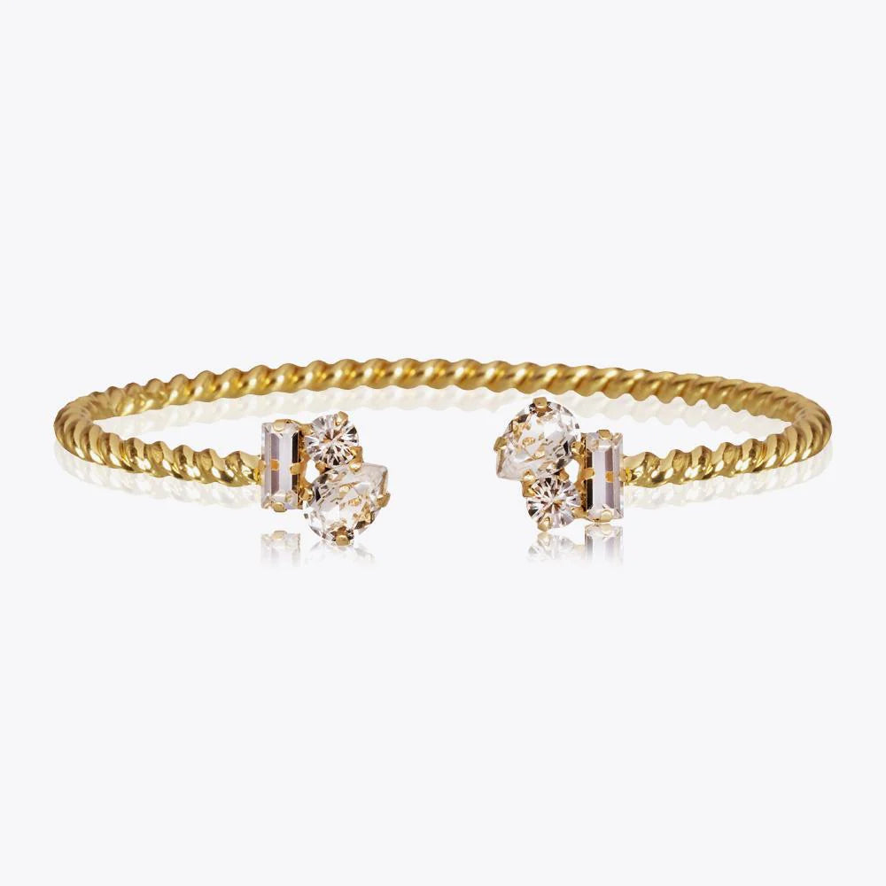 Caroline Svedbom Isa Bracelet Crystal Gold