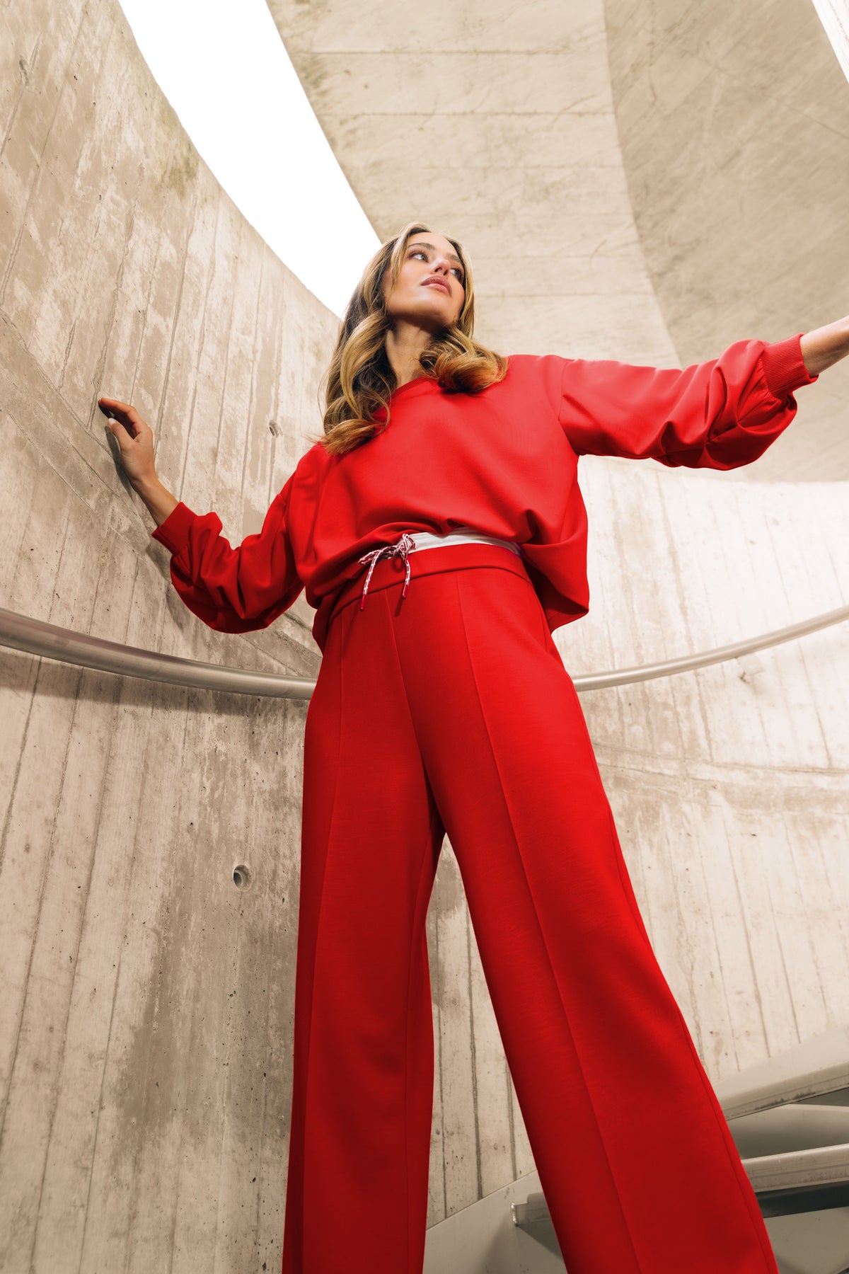 Tuzzi Radiant Red Soft Sweater