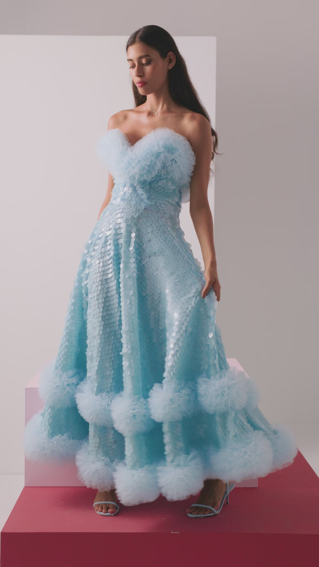 Celia B Light Blue Nostalgia Dress