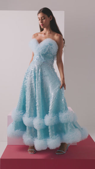 Celia B Light Blue Nostalgia Dress