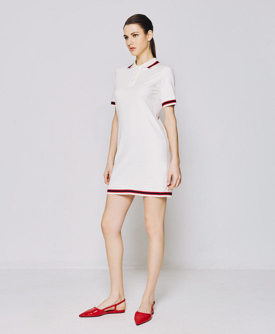 Access Fashion Tennis White Dress