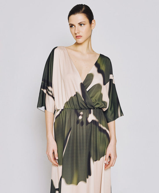 Access Fashion Multi Printed Wrap Dress