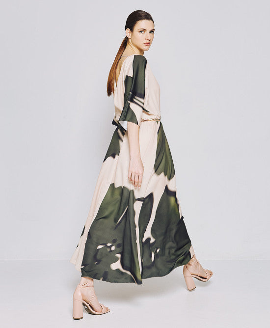 Access Fashion Multi Printed Wrap Dress