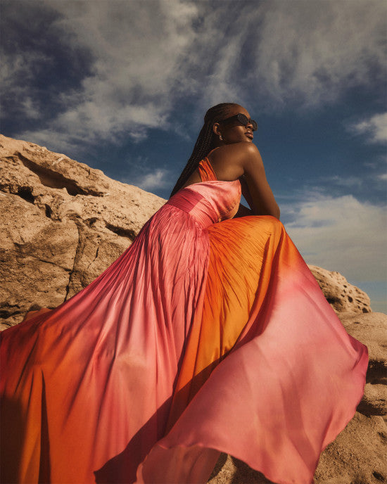 Access Fashion Flame Multi Coloured Dress