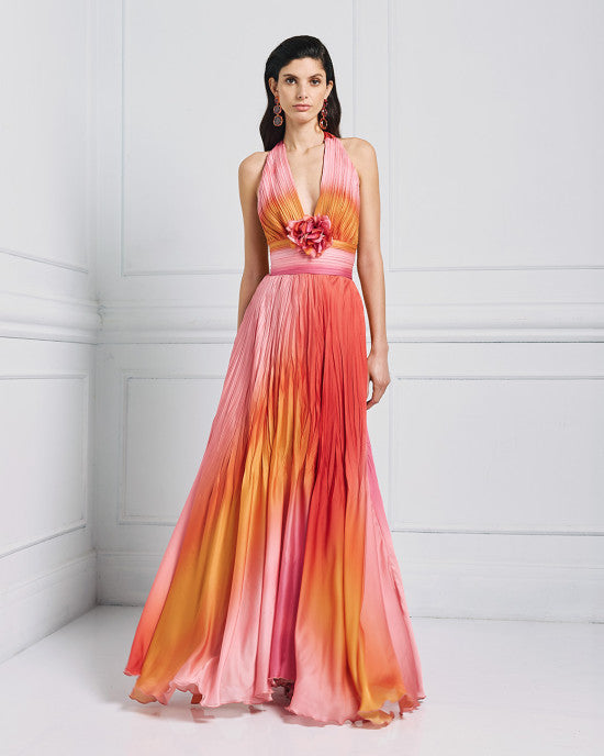 Access Fashion Flame Multi Coloured Dress