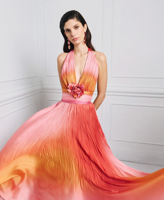 Access Fashion Flame Multi Coloured Dress