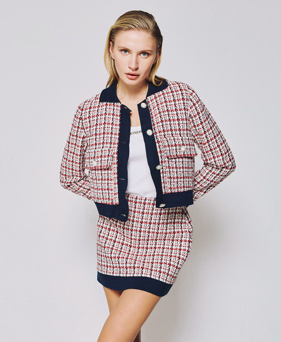 Access Fashion Tweed Multi Skirt