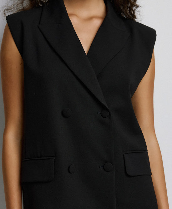 Access Fashion Mini Blazer Black Dress