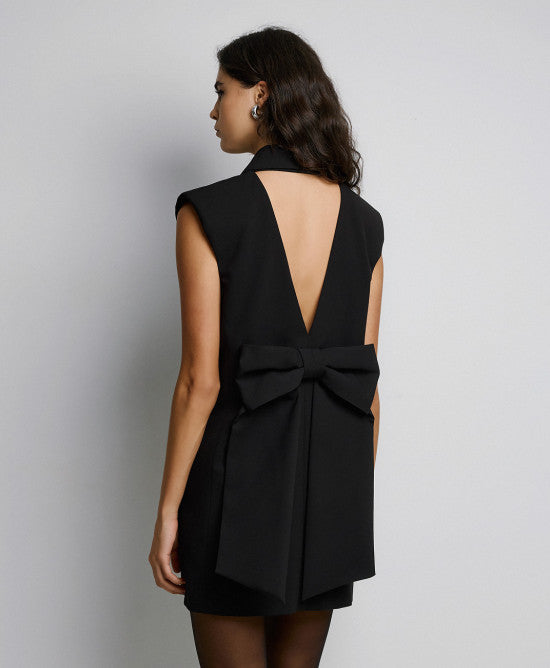 Access Fashion Mini Blazer Black Dress