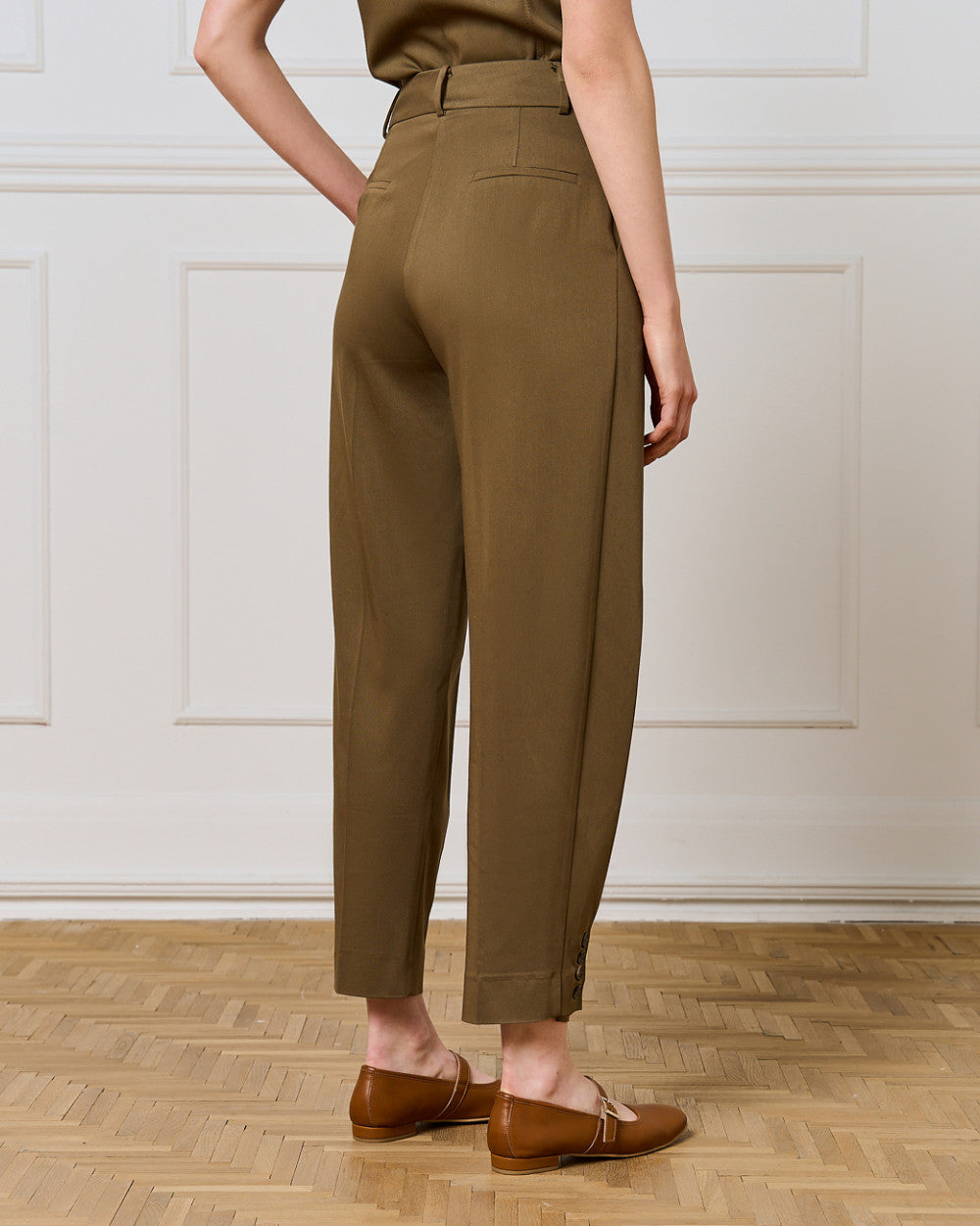 Access Fashion Olive Pants